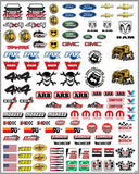 RC Crawler-01 Decal Set for 1:8/1:10/1:12 Scale Vehicles