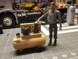 Miniature Tank Compressor at 1/14 Scale