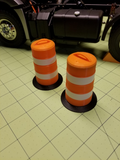 Miniature Safety Barrels (Set of 4)
