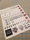 New MAN Semi Tractor Truck Decals for 1:12/1:14/16 Scale