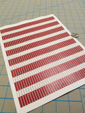 Conspicuity "Reflector" Decals for 1:12/1:14/1:16 Scale