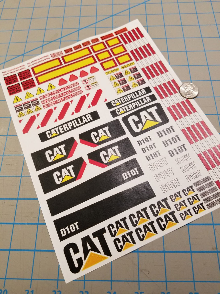 New Ford Semi Tractor Truck Decals for 1:12/1:14/16 Scale