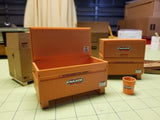 Miniature Jobsite Construction Toolboxes at 1:14 Scale