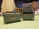 Miniature Jobsite Construction Toolboxes at 1:14 Scale