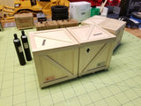 Miniature Cargo Shipping Crates