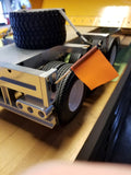 Set of Two (2) Hazard Flags for 1/14th Scale Semi Trucks and Construction