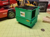 8-yard Green Trash Dumpster at 1:14 Scale