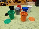 Brute Trash Bins at 1:14 Scale (Set of 2)