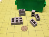 Miniature CMU Blocks (Set of 8)