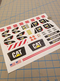 336GC Excavator Decals for 1:16 Scale Huina