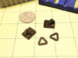 Miniature Flat Hooks and Hook Rings at 1:14 Scale
