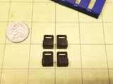 Miniature Flat Hooks and Hook Rings at 1:14 Scale