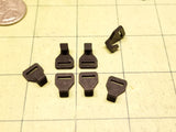 Miniature Flat Hooks and Hook Rings at 1:14 Scale