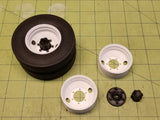 2-Hole Budd Style Wheels for 1/14th Scale Semi Trucks