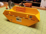 8-yard and 4-yard Construction Skip Dumpsters at 1:14 Scale