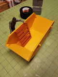 8-yard and 4-yard Construction Skip Dumpsters at 1:14 Scale