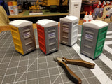 Miniature Portable Toilet at 1:14 Scale