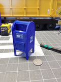 Miniature Mail Collection Box at 1:10 or 1:14 Scale