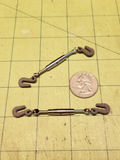 Custom Miniature Ratchet Chain Binders for 1/14th Scale RC Construction (Set of 2)