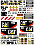 962L Wheel Loader Decals for 1:12/1:14/1:16 Scale