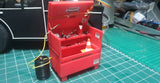 Miniature Jobsite Construction Toolboxes at 1:14 Scale