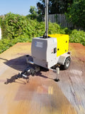 Miniature Light Plant Trailer at 1:14 Scale