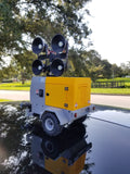 Miniature Light Plant Trailer at 1:14 Scale