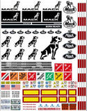 New Mack Semi Tractor Truck Decals for 1:12/1:14/16 Scale