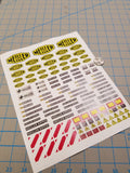 Meiller Kipper Construction Decals for 1:12/1:14/1:16 Scale