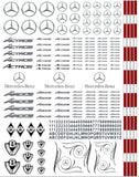 New Mercedes Semi Tractor Truck Decals for 1:12/1:14/16 Scale