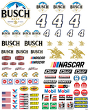 RC Racing-08 Decal Set for 1:8/1:10/1:12 Scale Vehicles