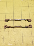 Custom Miniature Ratchet Chain Binders for 1/14th Scale RC Construction (Set of 2)