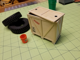 Miniature Cargo Shipping Crates