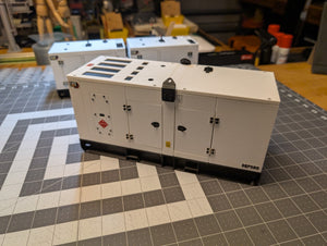 Miniature CAT QXP500 Genset at 1:14 Scale