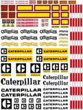 CAT Vintage Construction Decals for 1:12/1:14/1:16 Scale