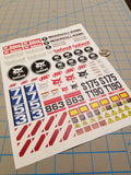 Bobcat Construction Decals for 1:12/1:14/1:16 Scale