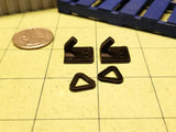 Miniature Flat Hooks and Hook Rings at 1:14 Scale
