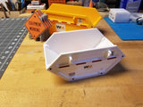 8-yard and 4-yard Construction Skip Dumpsters at 1:14 Scale