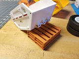 8-yard and 4-yard Construction Skip Dumpsters at 1:14 Scale