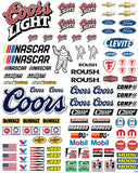 RC Racing-03 Decal Set for 1:8/1:10/1:12 Scale Vehicles