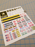 RC Racing-06 Decal Set for 1:8/1:10/1:12 Scale Vehicles