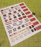New Great Dane Trailer Decals for 1:12/1:14/16 Scale
