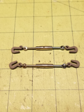 Custom Miniature Ratchet Chain Binder Set of 2 for 1/14th Scale RC Construction